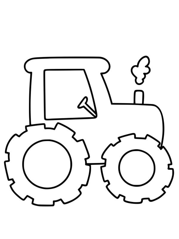 Simpel Traktor Tegninger