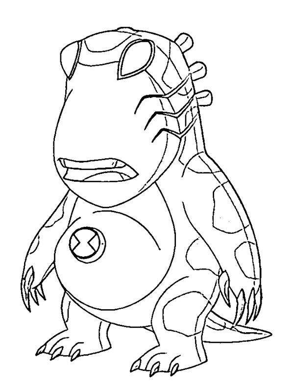 Upchuck Alien Tegninger Upchuck Alien Tegninger