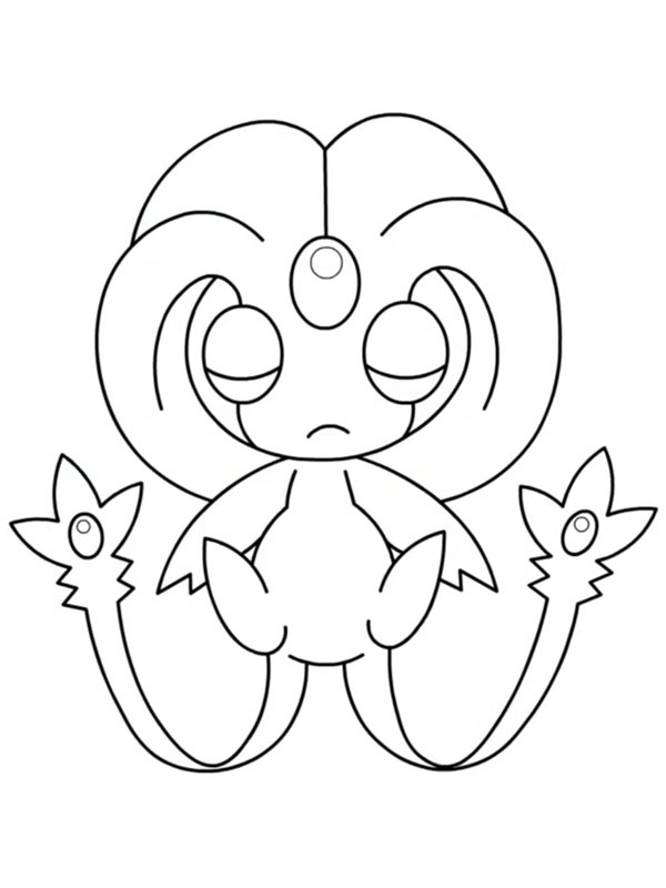 Uxie Pokemon Tegninger Uxie Pokemon Tegninger