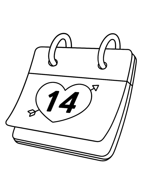 Valentinsdagskalender Tegninger