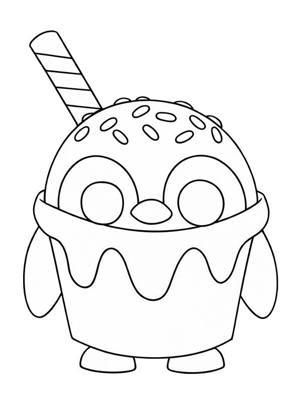 Vanilla Penguin (Adopt Me!) Tegninger