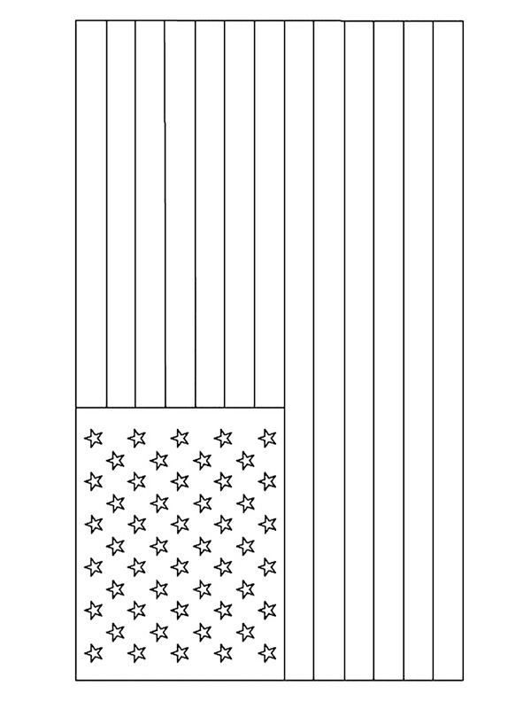 Amerikansk flag Malebogsside Amerikansk flag Malebogsside