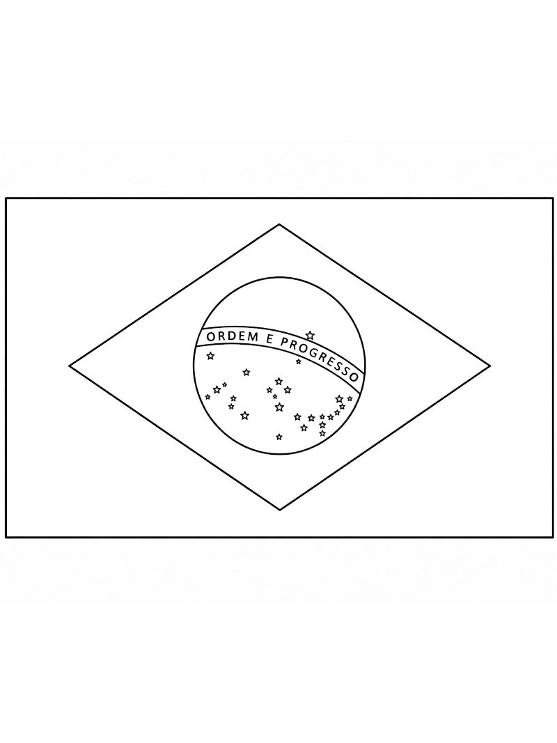 Brasiliens flag Tegninger Brasiliens flag Tegninger