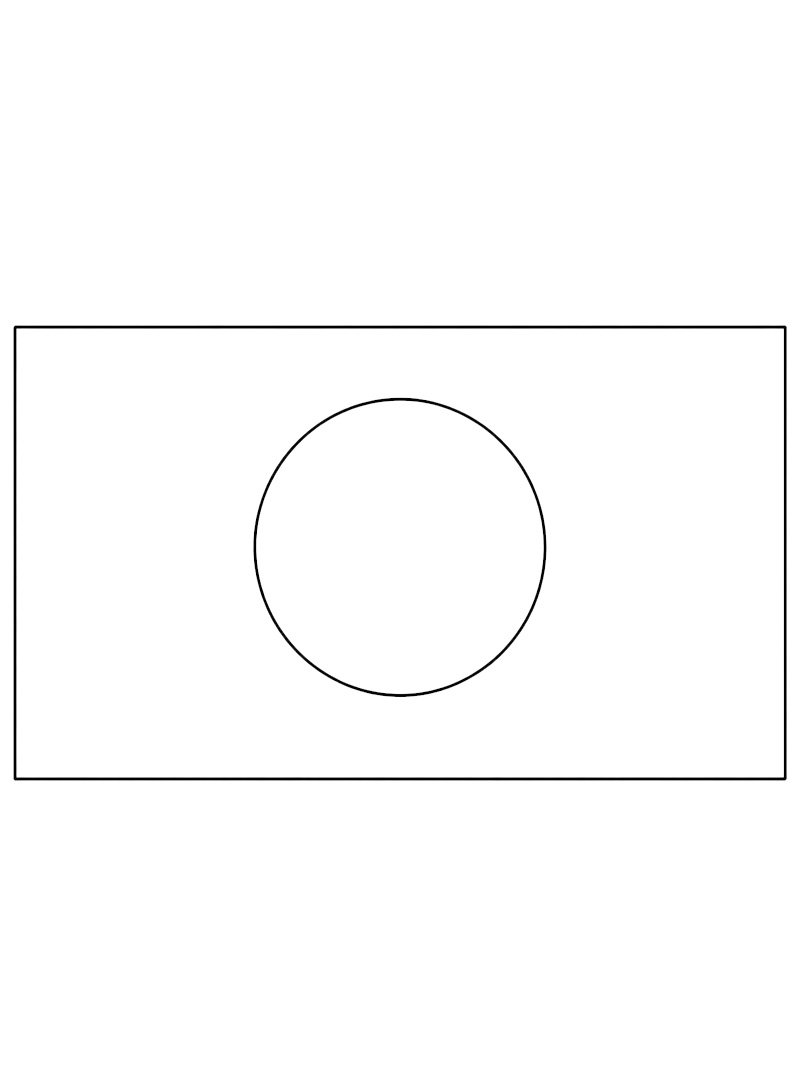 Japans flag Tegninger Japans flag Tegninger