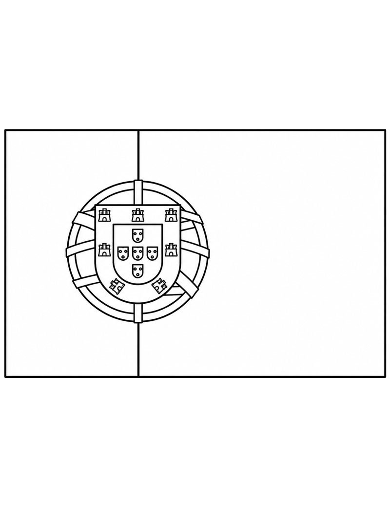 Portugals flag Tegninger