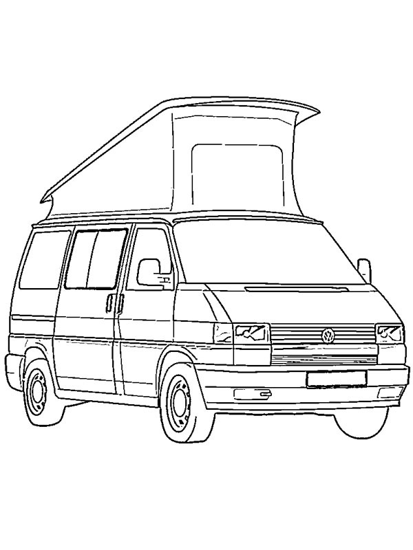 Volkswagen T4 California Camper Tegninger