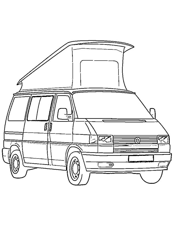 Volkswagen T4 California Camper Tegninger Volkswagen T4 California Camper Tegninger