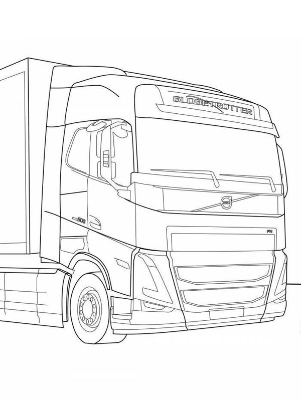 Volvo Globetrotter Tegninger Volvo Globetrotter Tegninger