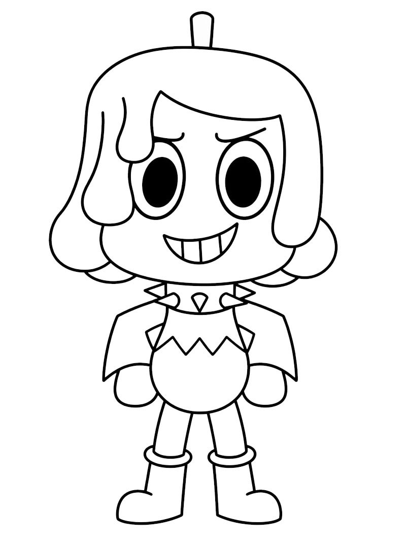 Waxwell (Dandy's World) Tegninger Waxwell (Dandy's World) Tegninger