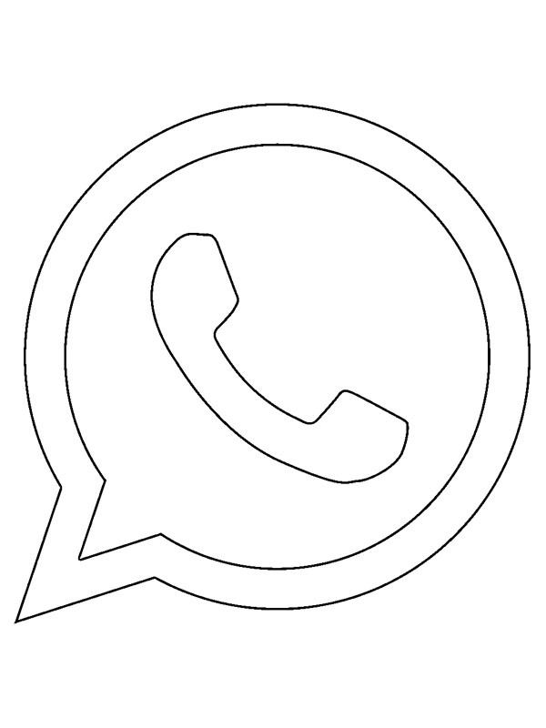 WhatsApp logo Tegninger WhatsApp logo Tegninger