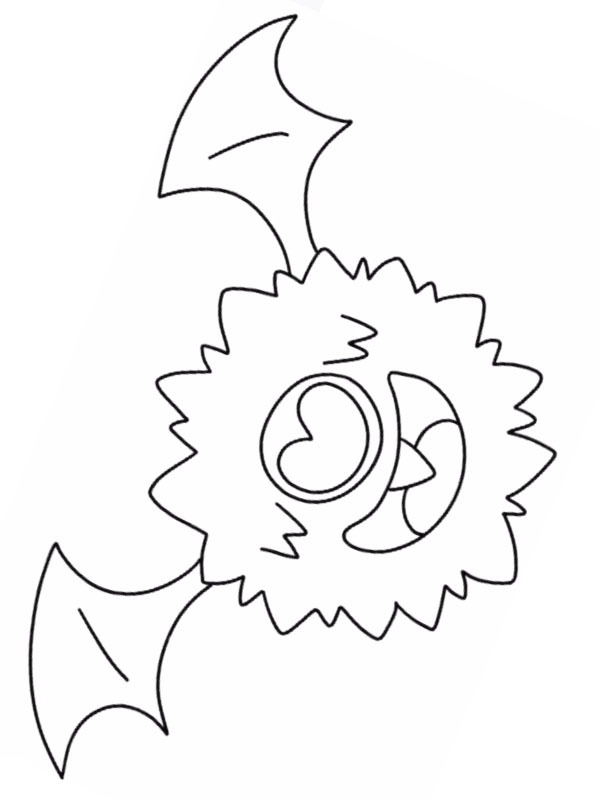 Woobat (Pokémon) Tegninger Woobat (Pokémon) Tegninger