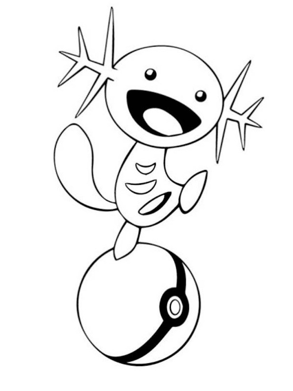 Wooper (Pokémon) Tegninger Wooper (Pokémon) Tegninger