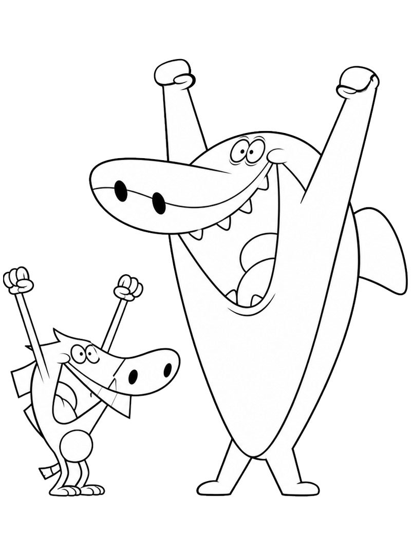 Zig og Sharko Tegninger Zig og Sharko Tegninger